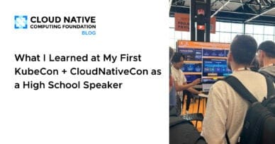 Avery Scholarship Recipient - First KubeCon Blog Post